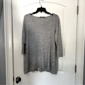 Coin 1804 Women’s Shirt, Long Sleeve, Buttons Down Back, Size 1X, Thigh Length